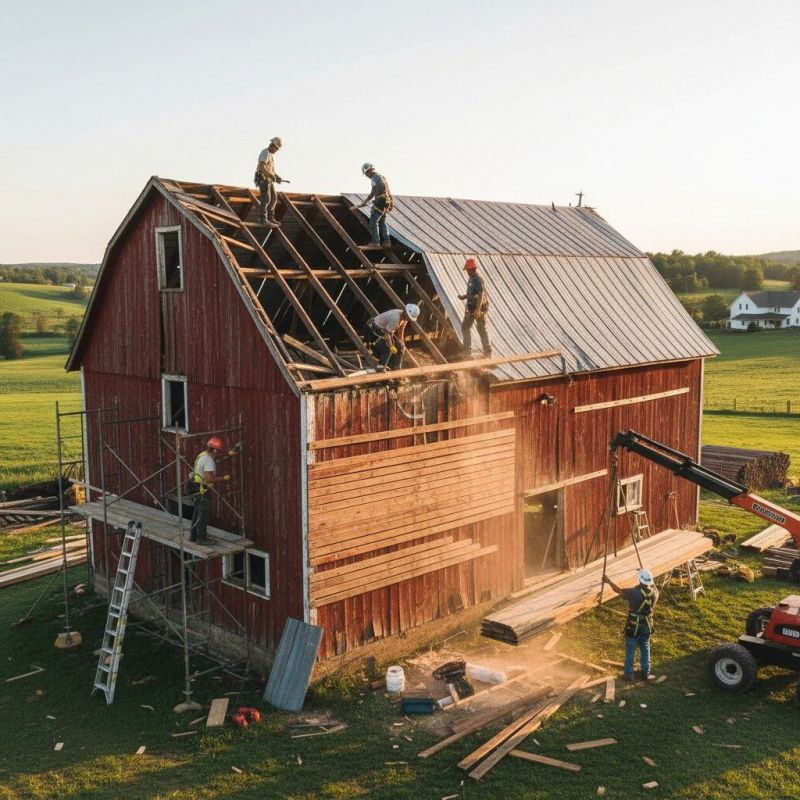 Barn Renovation in Kansas City, KS