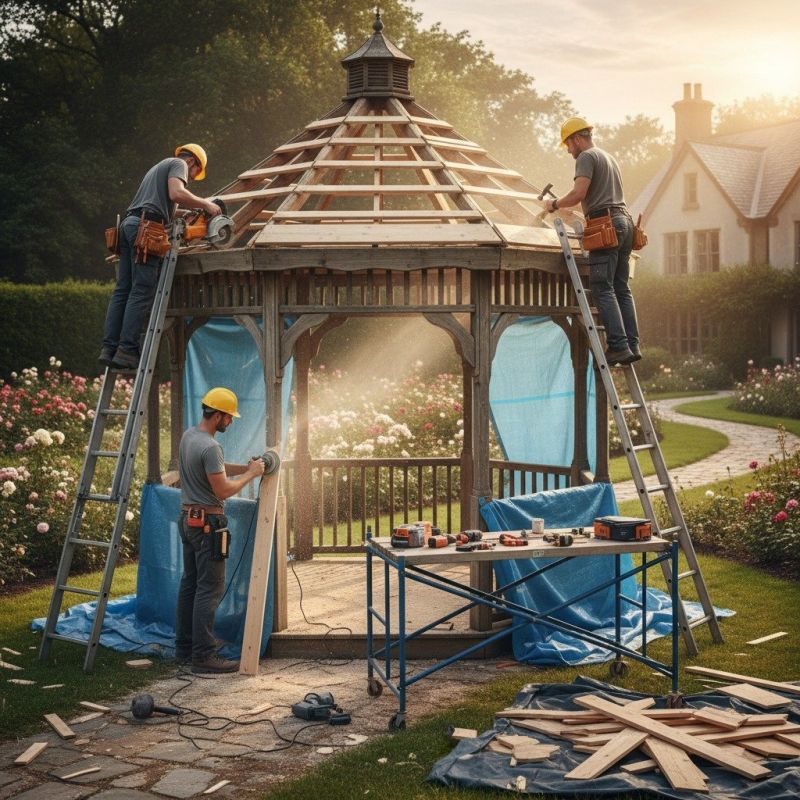 Gazebo Repair in Kansas City, KS