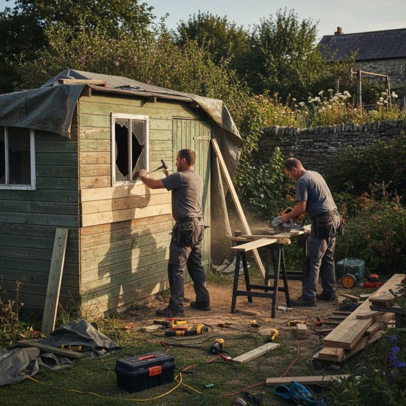 Shed Roof Repair in Conroe, TX