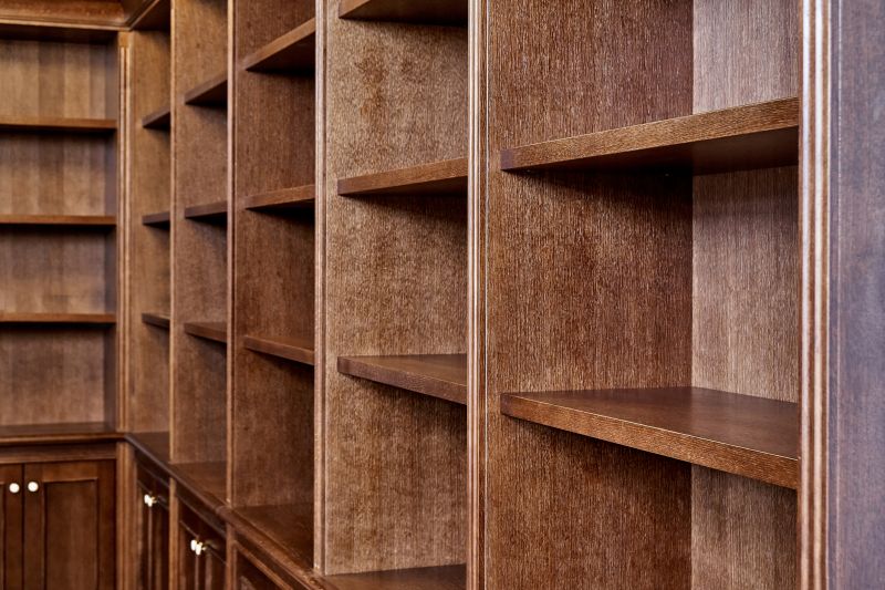 Custom Bookshelves Installation in Raleigh, NC